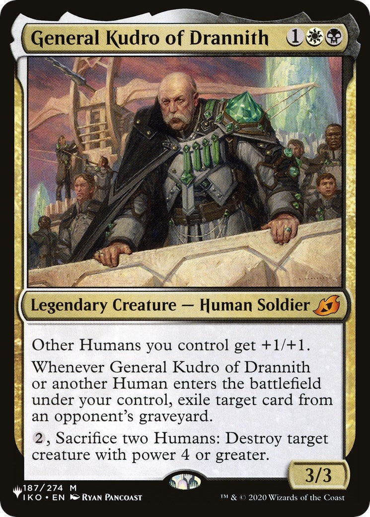 Image for General Kudro of Drannith (187/274) - Magic: The Gathering