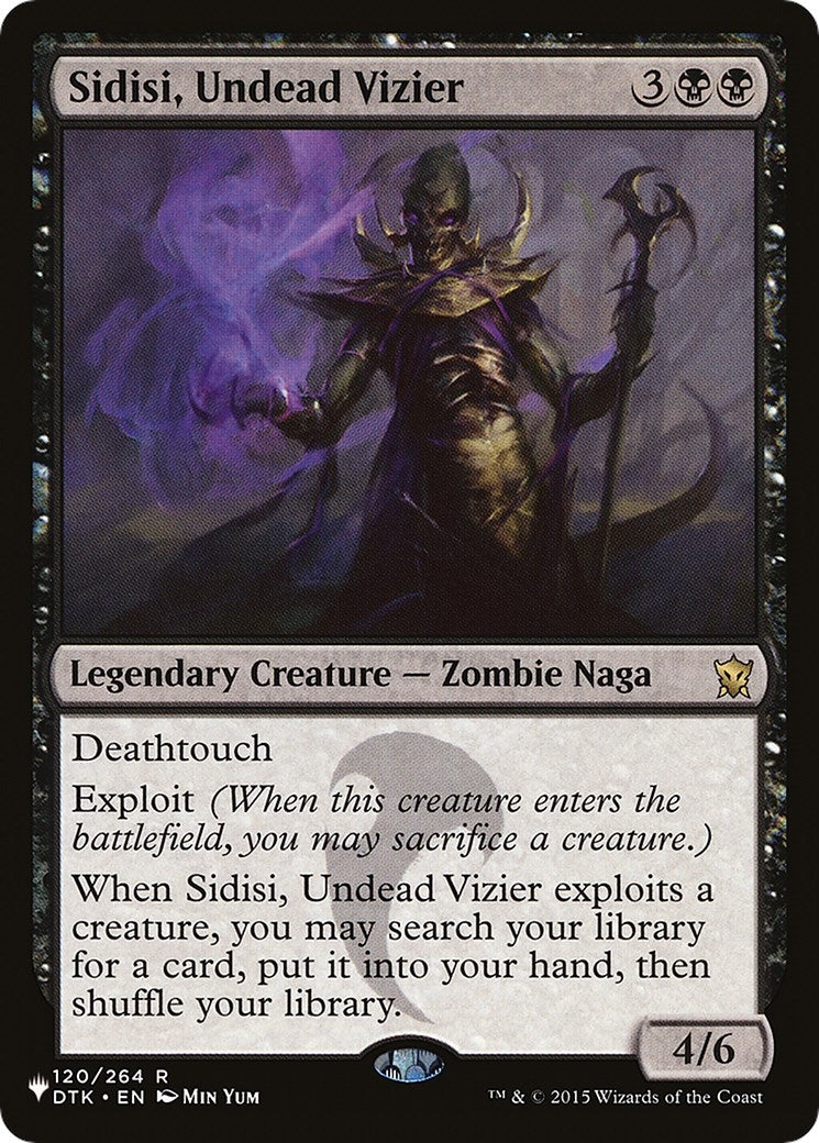 Image for Sidisi, Undead Vizier (120/264) (LIST) - Magic: The Gathering