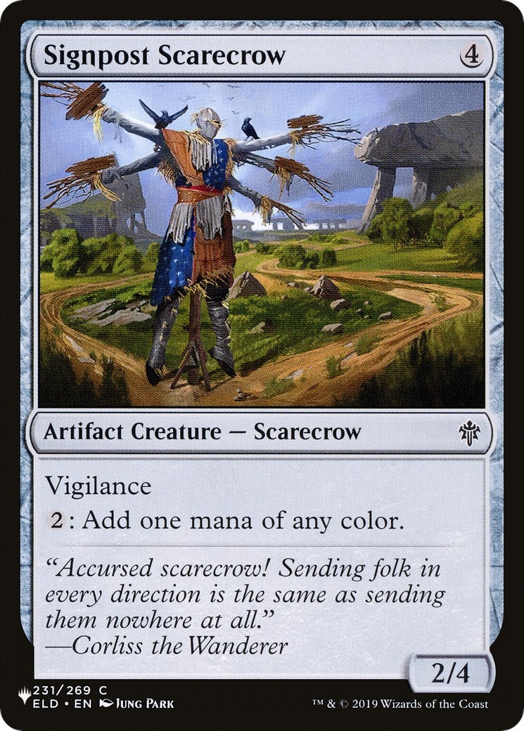 Image for Signpost Scarecrow (231/269) - Magic: The Gathering