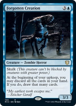 Image for Forgotten Creation (100) (MIC) - Magic: The Gathering