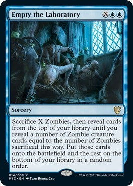 Image for Empty the Laboratory (14) (MIC) - Magic: The Gathering
