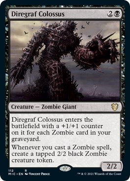 Image for Diregraf Colossus (112) (MIC) - Magic: The Gathering