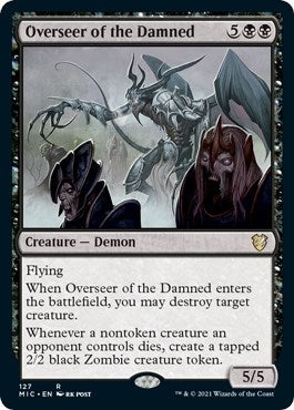 Image for Overseer of the Damned (127) (MIC) - Magic: The Gathering