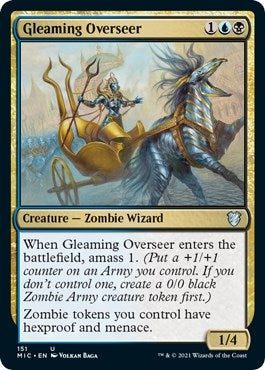 Image for Gleaming Overseer (151) (MIC) - Magic: The Gathering