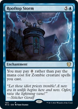 Image for Rooftop Storm (103) (MIC) - Magic: The Gathering