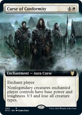 Image for Curse of Conformity (Extended Art) (44) (MIC) - Magic: The Gathering
