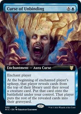 Image for Curse of Unbinding (Extended Art) (50) (MIC) - Magic: The Gathering