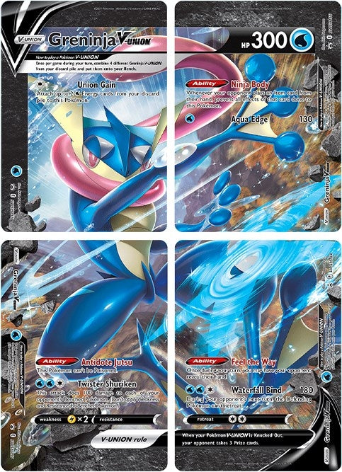 Image for Greninja V-UNION [Set of 4] (SWSD) - Pokemon