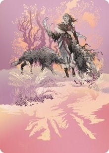 Image for Arlinn, the Pack's Hope Art Card (03/81) (3) (ASMID) - Magic: The Gathering