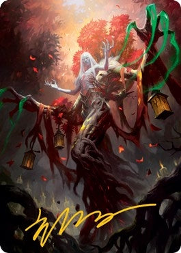 Image for Wrenn and Seven Art Card (Gold-Stamped Signature) (9) - Magic: The Gathering
