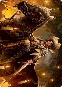 Image for Seasoned Cathar Art Card (Gold-Stamped Signature) (12) (ASMID) - Magic: The Gathering
