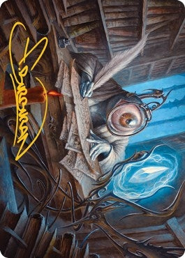 Image for Unblinking Observer Art Card (Gold-Stamped Signature) (31) - Magic: The Gathering