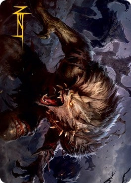 Image for Village Reavers Art Card (Gold-Stamped Signature) (45) - Magic: The Gathering