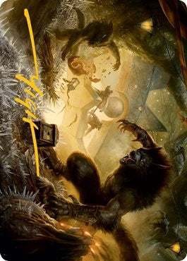 Image for Storm the Festival Art Card (Gold-Stamped Signature) (54) - Magic: The Gathering