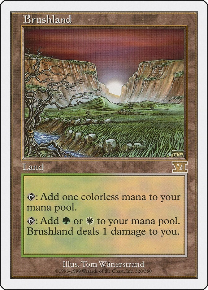 Image for Brushland (320) - Magic: The Gathering