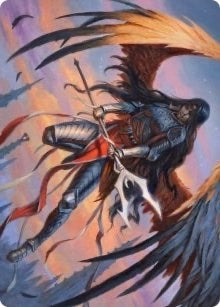 Image for Liesa, Forgotten Archangel Art Card (63) - Magic: The Gathering