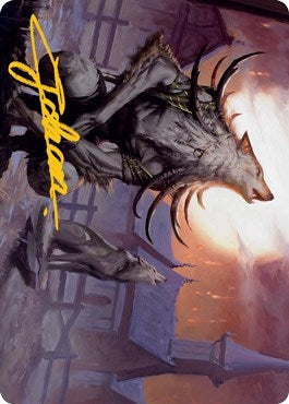 Image for Lord of the Ulvenwald Art Card (Gold-Stamped Signature) (64) - Magic: The Gathering