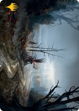Image for Overgrown Farmland Art Card (Gold-Stamped Signature) (74) (ASMID) - Magic: The Gathering