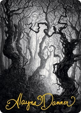 Image for Forest Art Card (80/81) (Gold-Stamped Signature) (80) - Magic: The Gathering