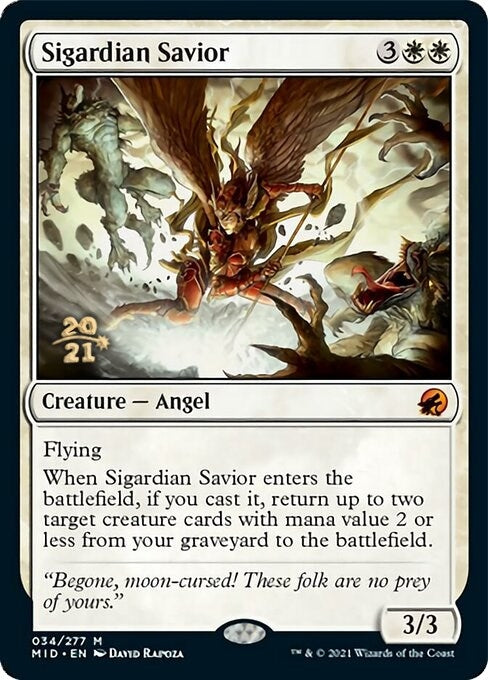 Image for Sigardian Savior (34) - Magic: The Gathering