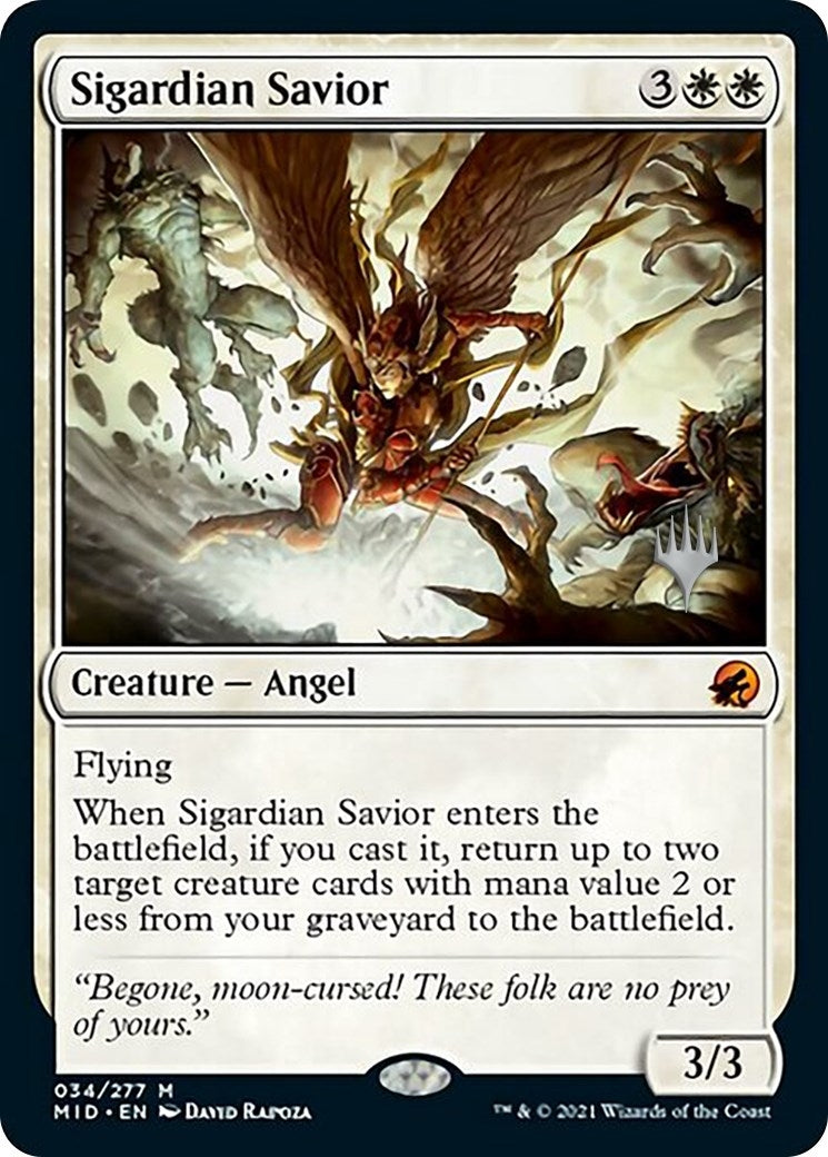 Image for Sigardian Savior (34) - Magic: The Gathering