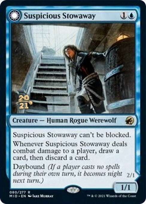 Image for Suspicious Stowaway (80) - Magic: The Gathering
