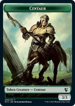 Image for Centaur // Wolf Double-Sided Token (8 // 13) (MIC) - Magic: The Gathering