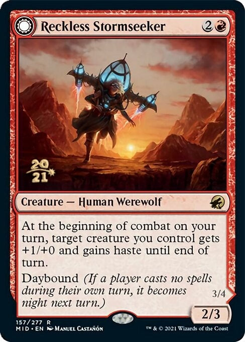 Image for Reckless Stormseeker (157) - Magic: The Gathering