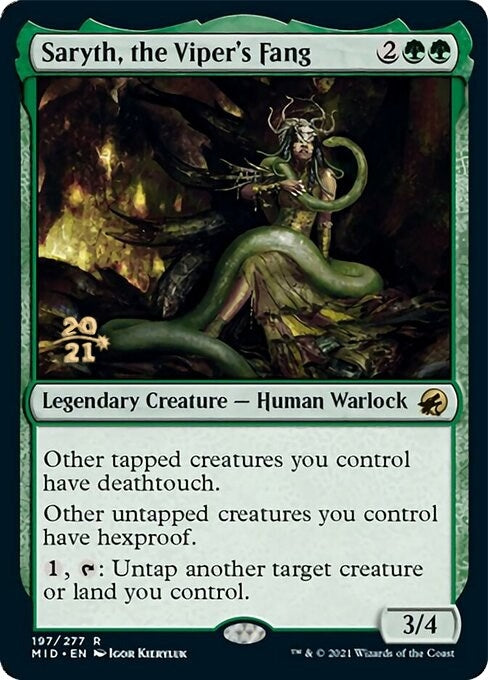 Image for Saryth, the Viper's Fang (197) - Magic: The Gathering