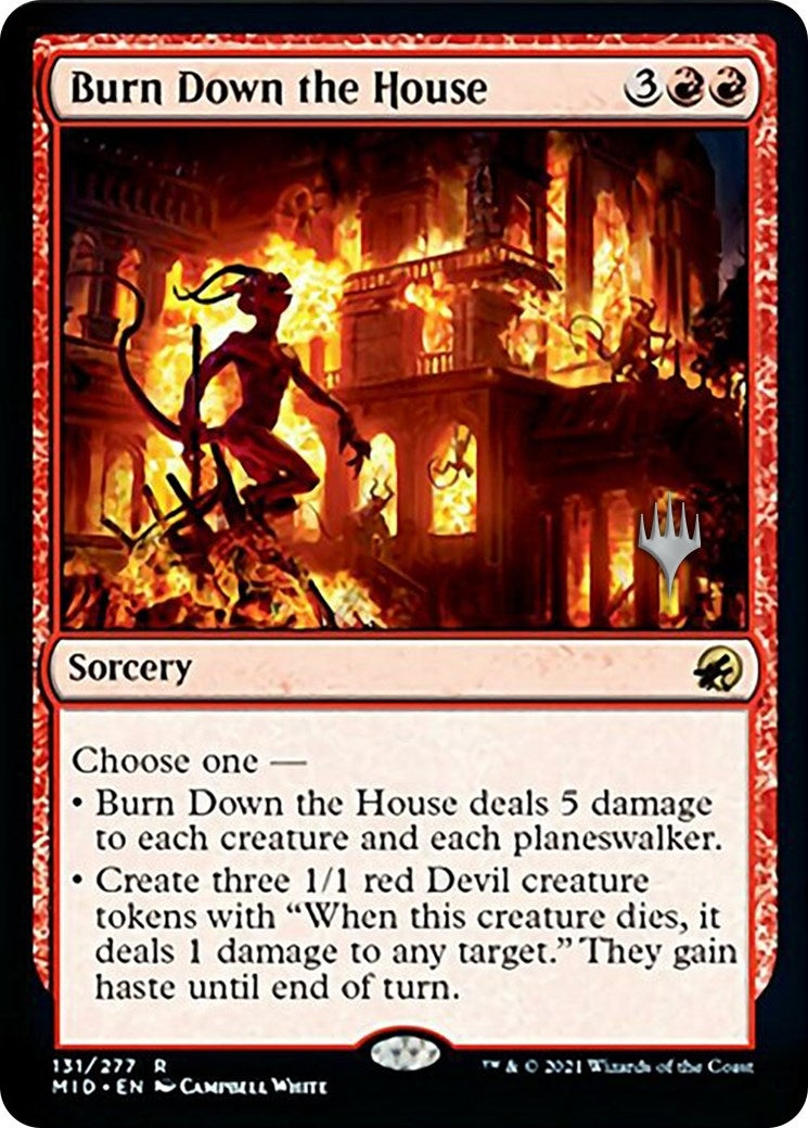 Image for Burn Down the House (131) - Magic: The Gathering