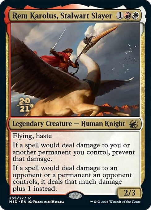 Image for Rem Karolus, Stalwart Slayer (235) - Magic: The Gathering