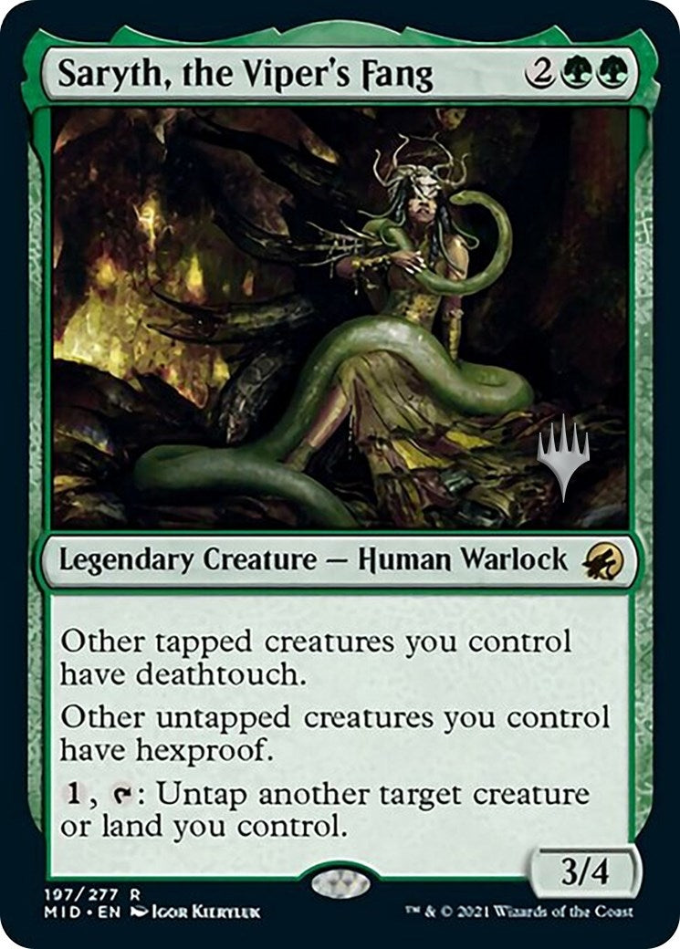 Image for Saryth, the Viper's Fang (197) - Magic: The Gathering