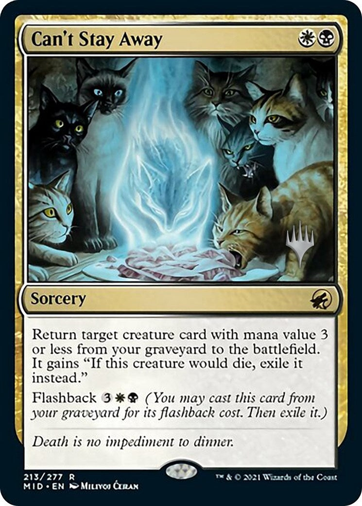Image for Can't Stay Away (213) - Magic: The Gathering