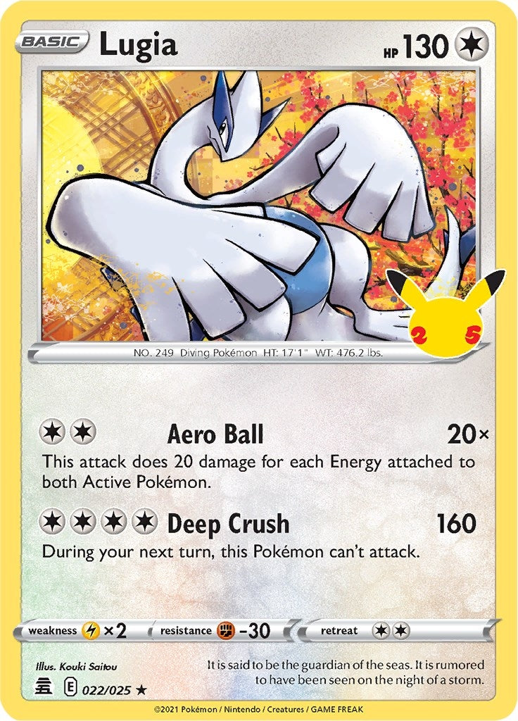 Image for Lugia (022/025) (CLB) - Pokemon