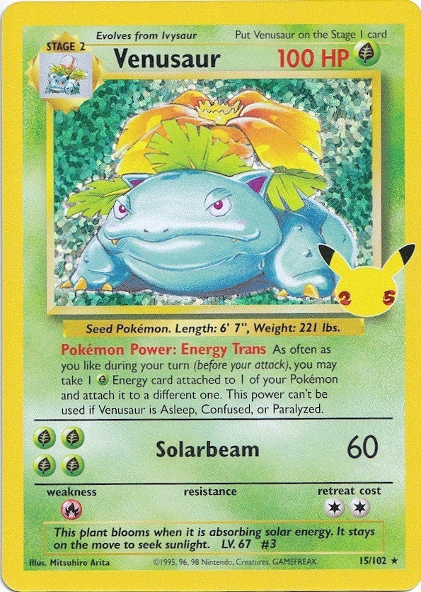 Image for Venusaur (15/102) (CCC) - Pokemon