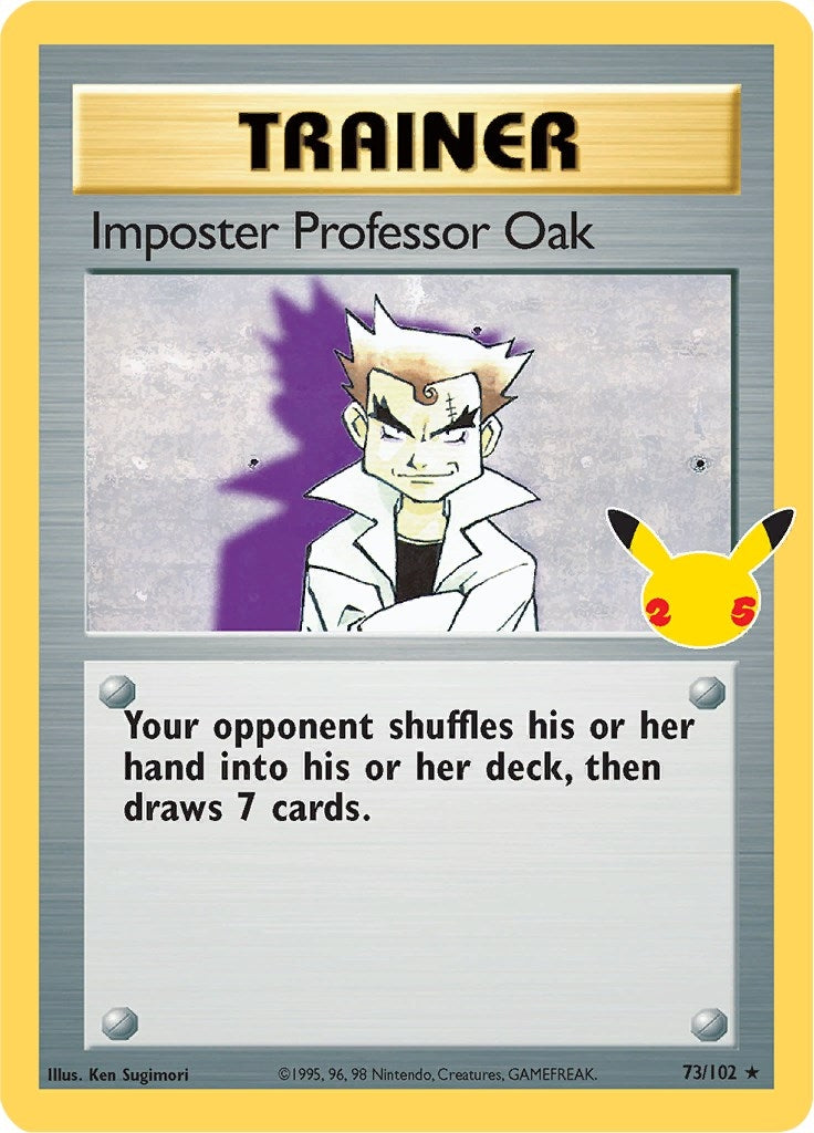 Image for Imposter Professor Oak (73/102) (CCC) - Pokemon