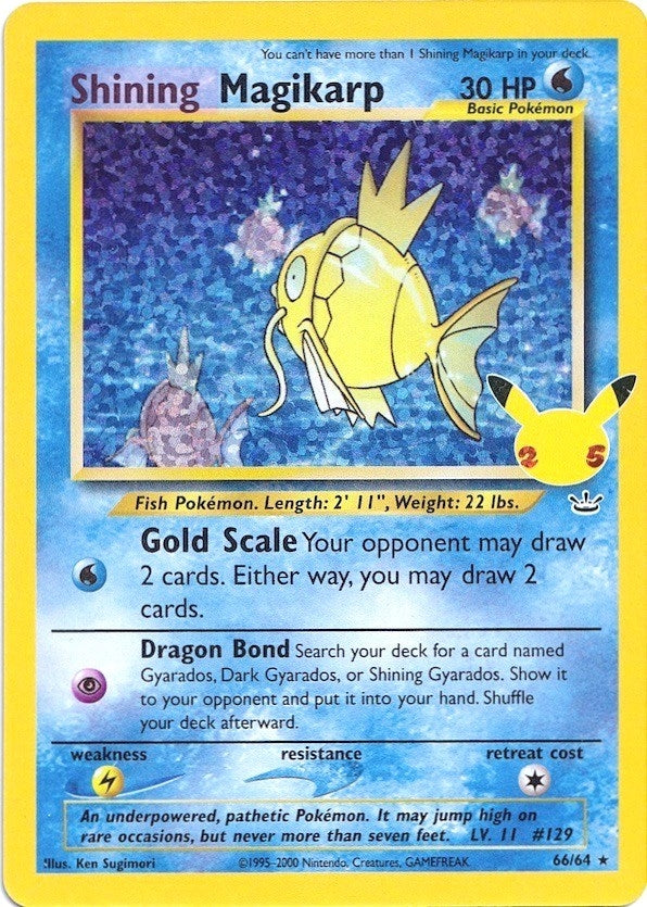 Image for Shining Magikarp (66/64) (CCC) - Pokemon