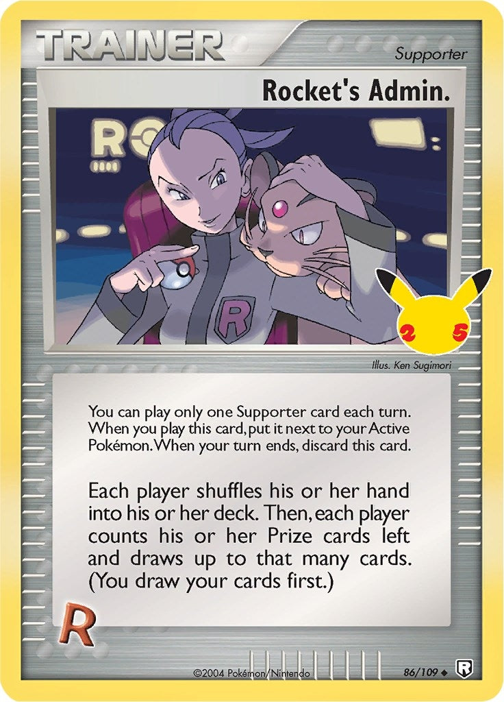 Image for Rocket's Admin. (86/109) (CCC) - Pokemon