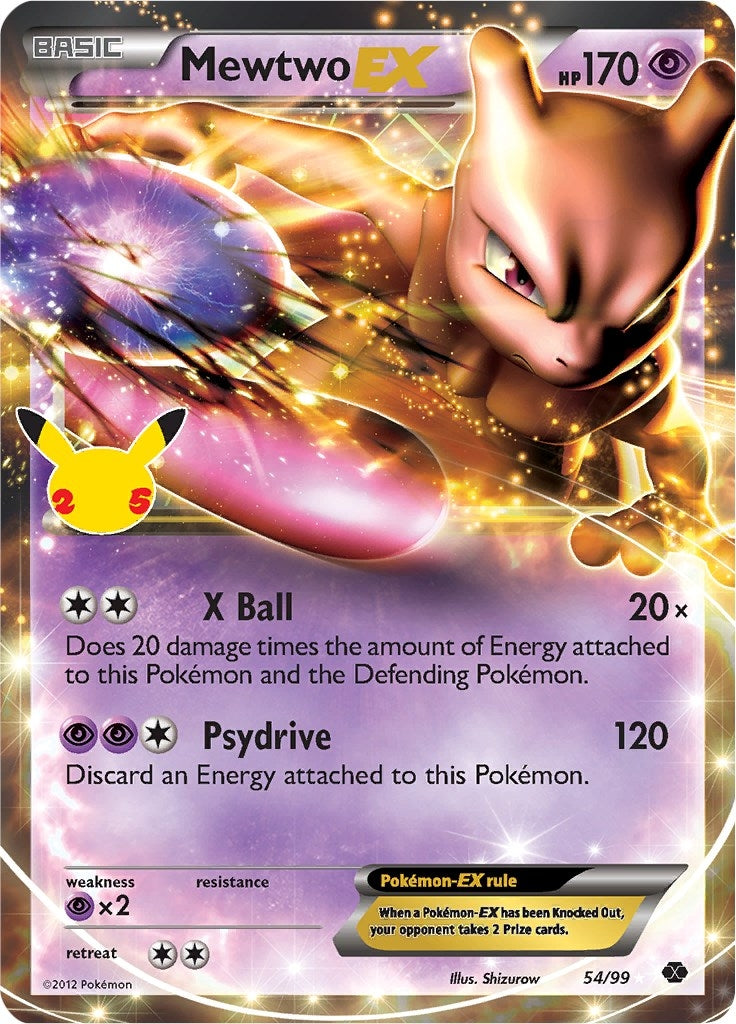 Image for Mewtwo EX (54/99) (CCC) - Pokemon