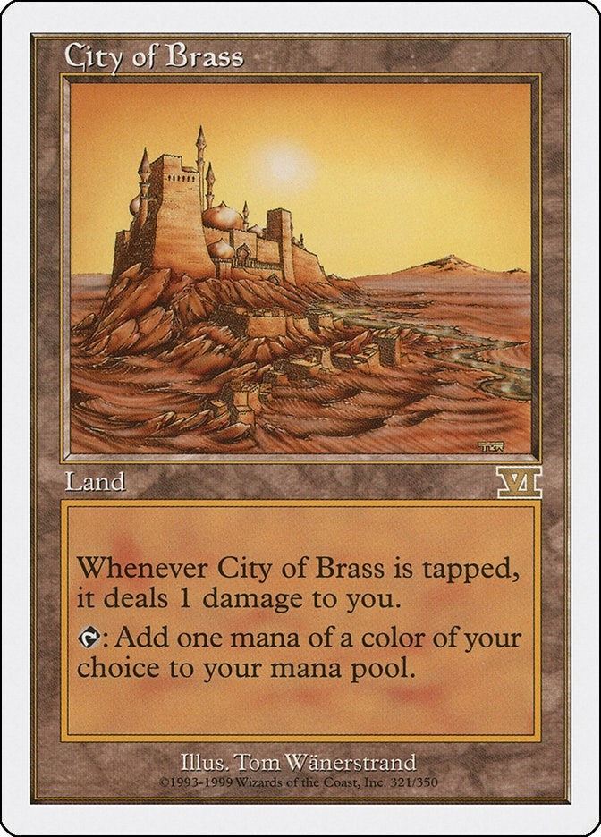 Image for City of Brass (321) - Magic: The Gathering