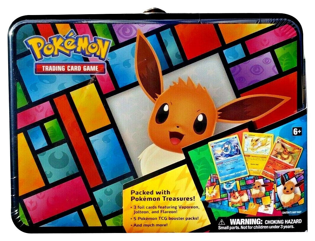 Image for Eevee Pokemon Treasure Chest Tin - Pokemon