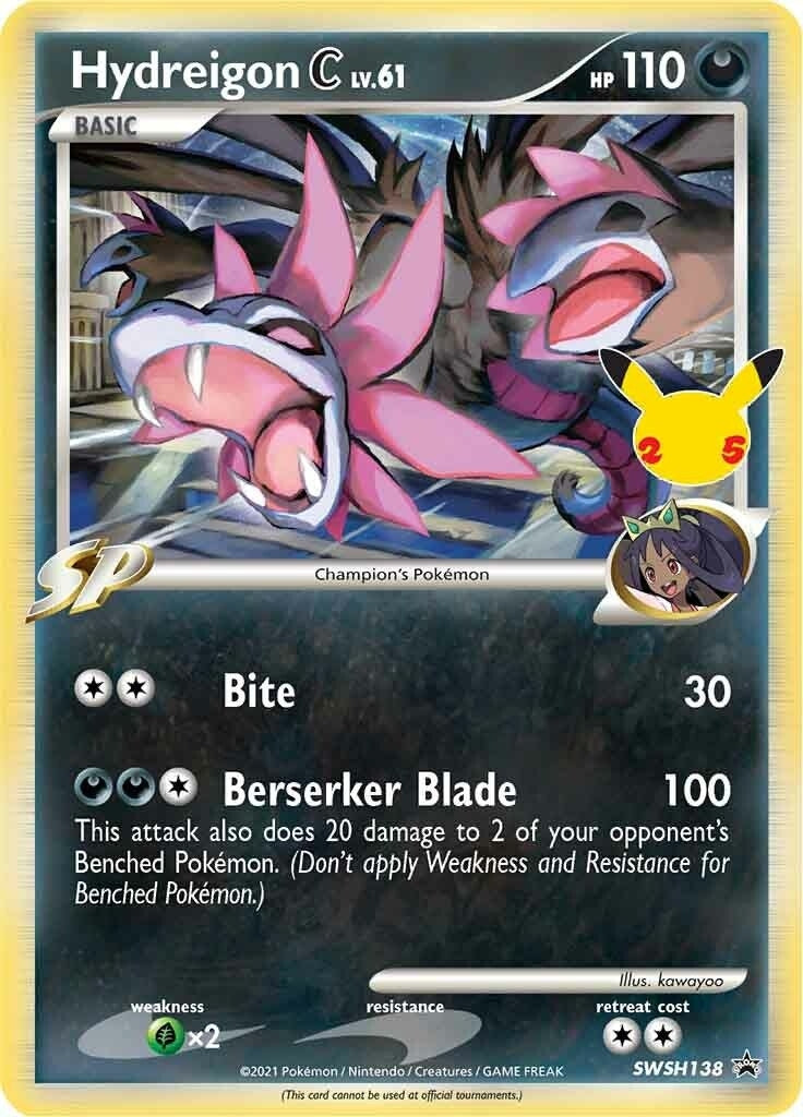 Image for Hydreigon C lv.61 - SWSH138 (SWSH138) (SWSD) - Pokemon