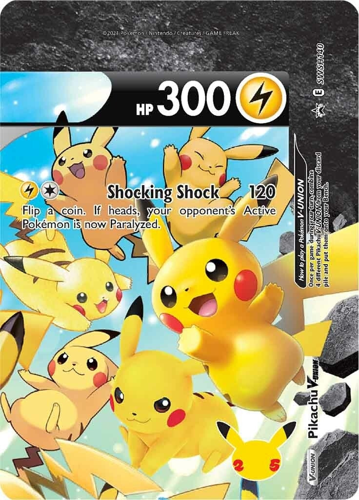 Image for Pikachu V-Union - SWSH140 (SWSH140) (SWSD) - Pokemon
