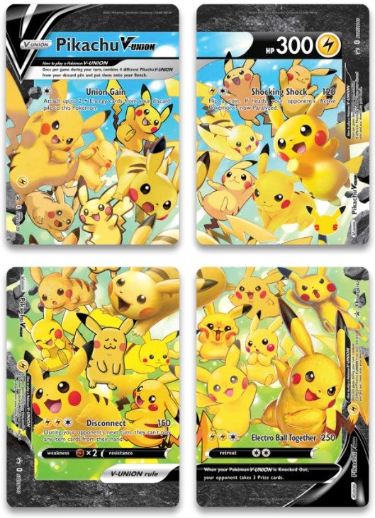 Image for Pikachu V-Union [Set of 4] (SWSD) - Pokemon