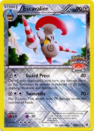 Image for Escavalier - 80/101 (Championship Series) (080/101) (PR) - Pokemon
