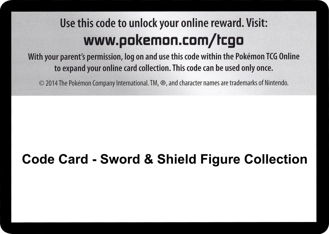 Image for Code Card - Sword & Shield Figure Collection (SWSH02) - Pokemon