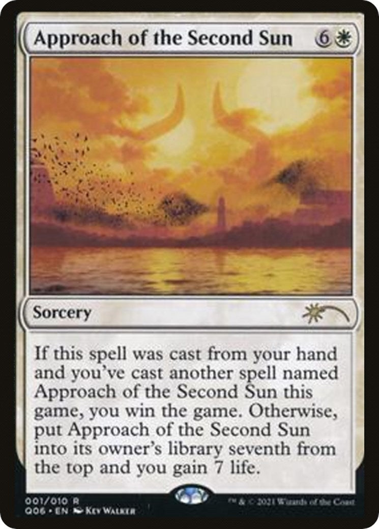 Image for Approach of the Second Sun (1) (UMP) - Magic: The Gathering