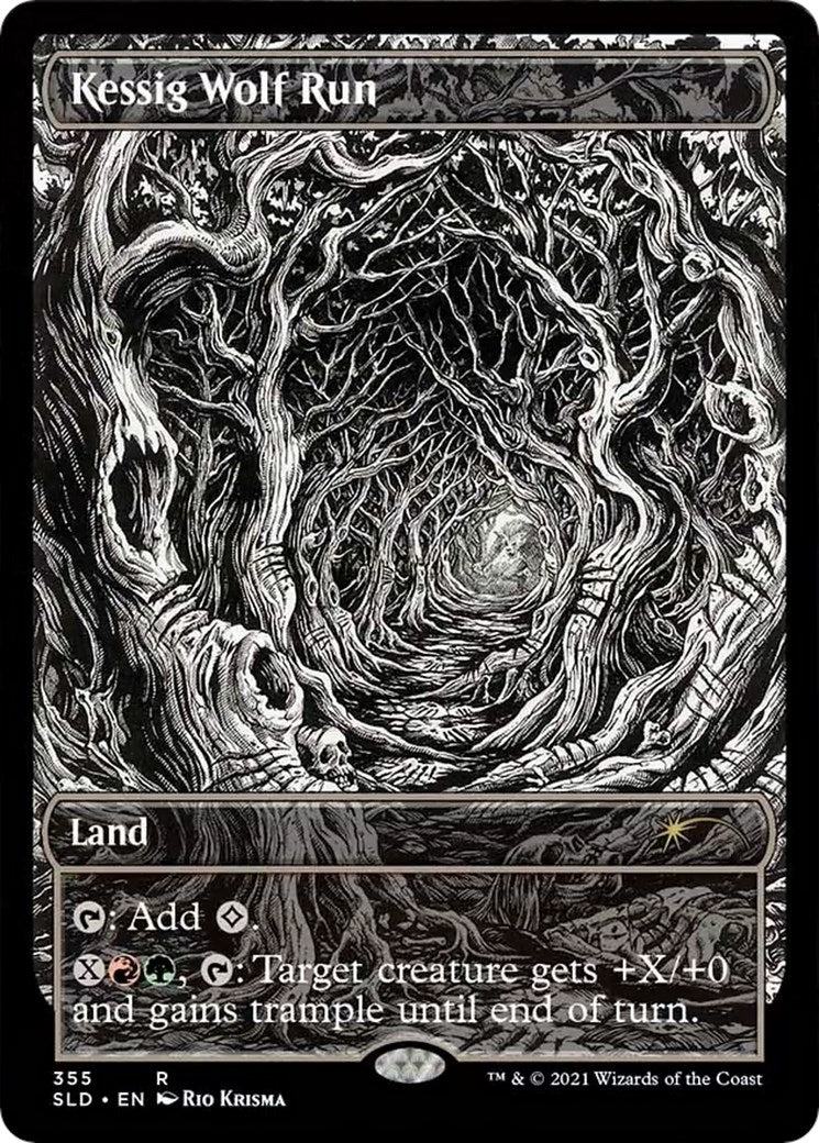 Image for Kessig Wolf Run (355) - Magic: The Gathering