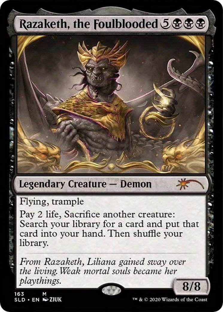 Image for Razaketh, the Foulblooded (163) - Magic: The Gathering
