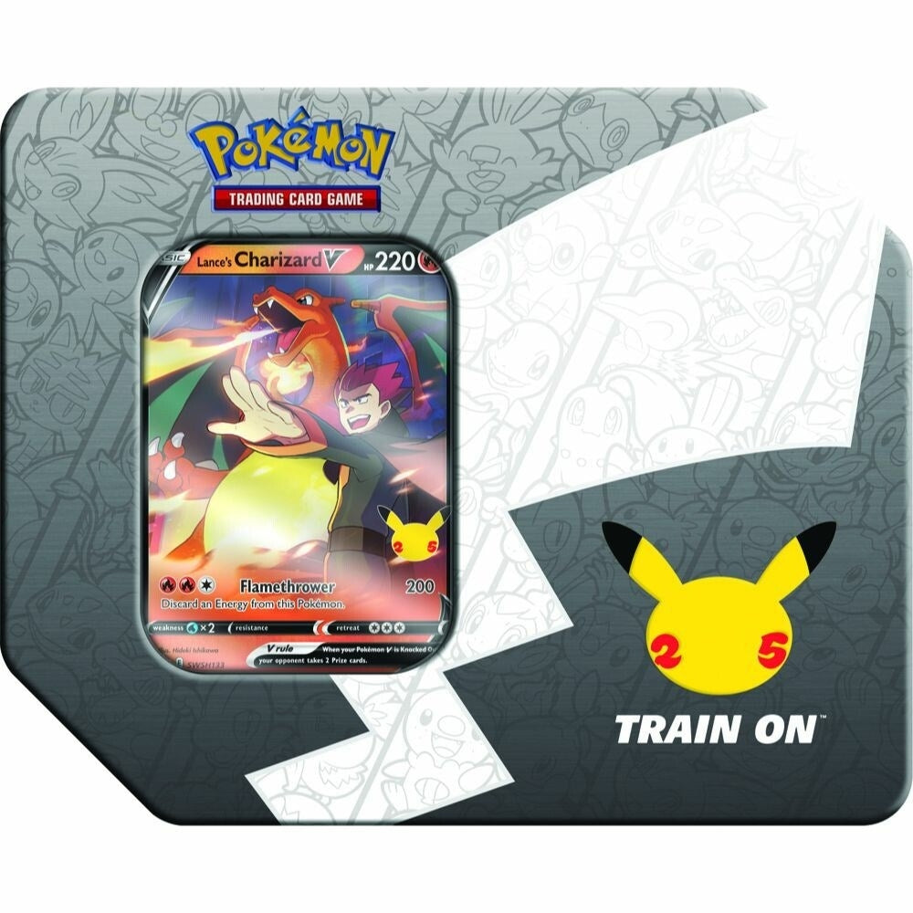 Image for Pokemon Celebrations Tin [Lance's Charizard V] - Pokemon
